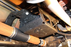 Jeep Wrangler Unlimited Skid Plate - Fishbone Offroad - Black Textured Powdercoat - `12-`18